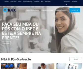 Ibec.org.br(Instituto Brasileiro de Engenharia de Custos) Screenshot