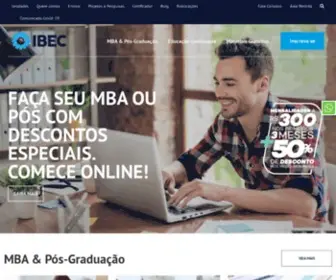 Ibecensino.org.br(Instituto Brasileiro de Engenharia de Custos) Screenshot