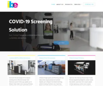Ibedigital.com(IBE Digital) Screenshot
