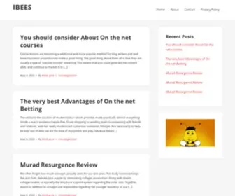 Ibees.info(Ibees info) Screenshot