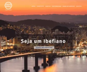 Ibefes.org.br(Seja um associado) Screenshot