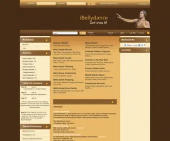Ibellydance.net(IBellyDance Directory) Screenshot