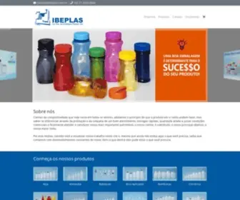 Ibeplas.com.br(Indústria brasileira de embalagens plásticas) Screenshot