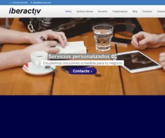 Iberactiv.com(Agencia de marketing online) Screenshot