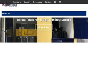Iberapa.com(Iberapa manufacturer of high voltage control and protection electrical equipment) Screenshot