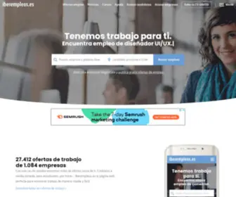 Iberempleos.es(Buscar trabajo en Iberempleos) Screenshot