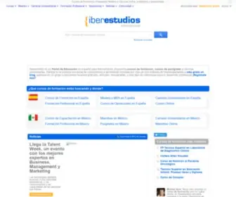 Iberestudios.com(Cursos de Formacion) Screenshot