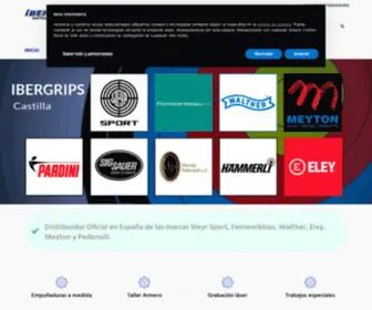 Ibergrips.com(Ibergrips Castilla) Screenshot