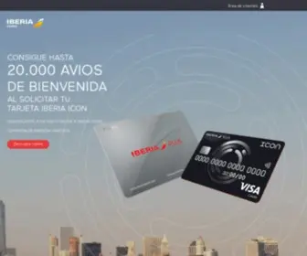 Iberiacards.com(Supera tus Expectativas con las Tarjetas Iberia Cards) Screenshot