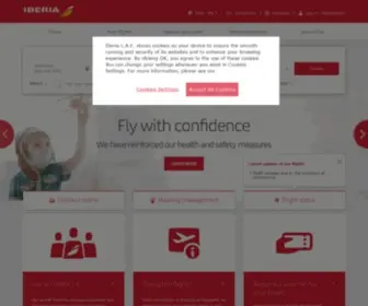 Iberia.es(De Beste Prijzen van Iberia) Screenshot