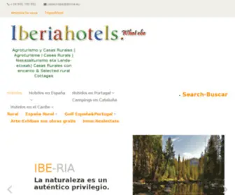 Iberiahotels.eu(200,000 hotels worldwide) Screenshot