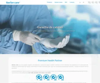 Iberiancare.com(Iberian Care) Screenshot