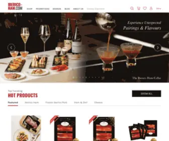 Iberico-Ham.com(Iberico Ham Hong Kong) Screenshot