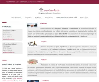 Iberiuris.net(Abogados, Auditores y Consultores) Screenshot