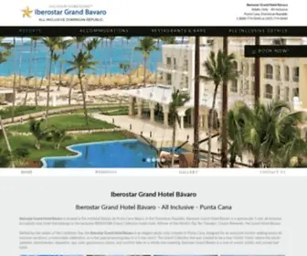 Iberostargrandbavaro.com(Iberostar Grand Bavaro) Screenshot