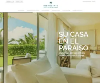 Iberostate.com(Promociones inmobiliarias en Punta Cana y Praia do Forte) Screenshot