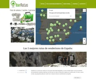 Iberrutas.com(Iberrutas) Screenshot