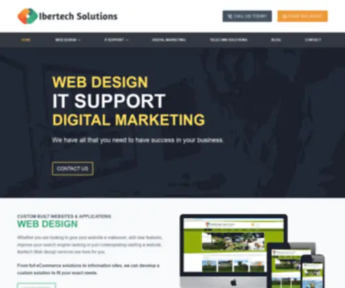 Ibertechsolutions.co.uk(Ibertech Solutions) Screenshot