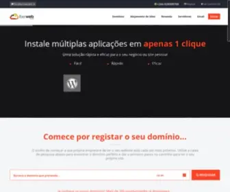 Iberweb.co.ao(Alojamento páginas) Screenshot