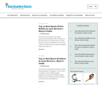 Ibestselections.com(The best product reviews blog from Amazon) Screenshot