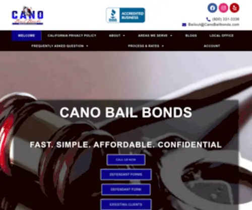 Ibestseo.com(Cano Bail Bonds) Screenshot