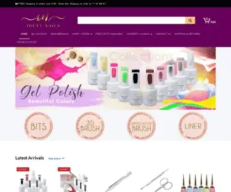 Ibettnails.com(Ibett Nails Products) Screenshot