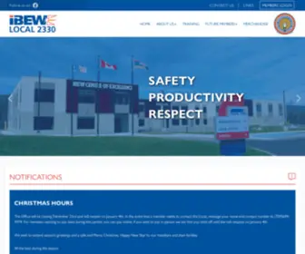 Ibew.nf.ca(IBEWHome) Screenshot