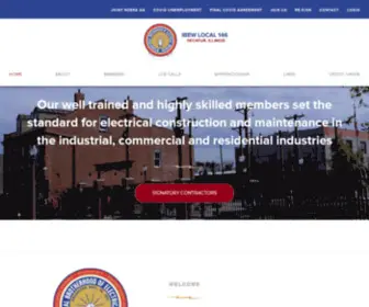 Ibew146.com(IBEW LOCAL 146) Screenshot