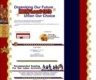 Ibew1613.org(IBEW LOCAL 1613) Screenshot