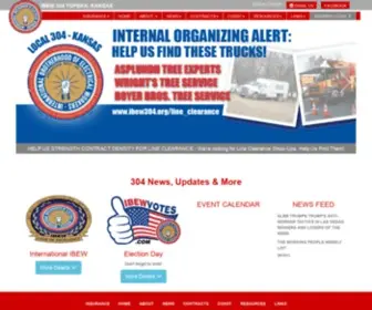 Ibew304.org(IBEW 304) Screenshot