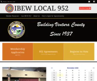 Ibewlu952.org(IBEW 952) Screenshot