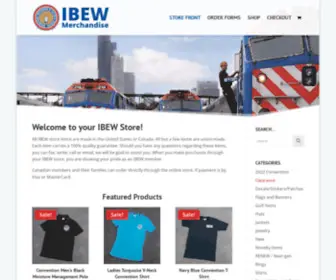 Ibewmerchandise.com(Accessing) Screenshot
