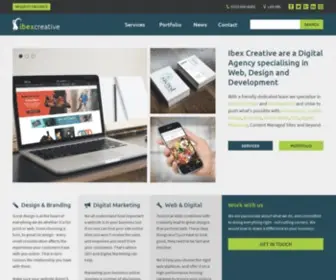 Ibexcreative.com(Digital Marketing & Web Design Kendal) Screenshot