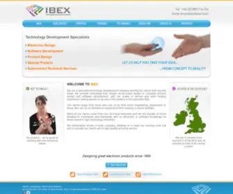 Ibexuk.com(IBEX Technology Development Specialists) Screenshot