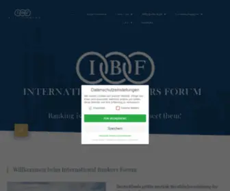 IBF-Ev.org(International Bankers Forum) Screenshot