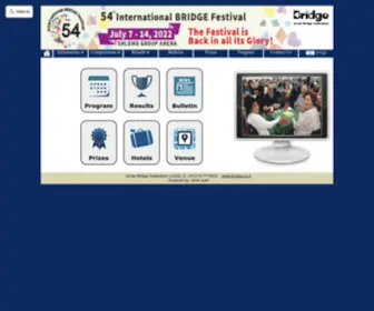 IBF-Festival.org(54th Israel International Bridge Festival) Screenshot