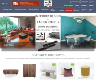 Ibfor.com(Produzione e vendita poltrone divani on line) Screenshot