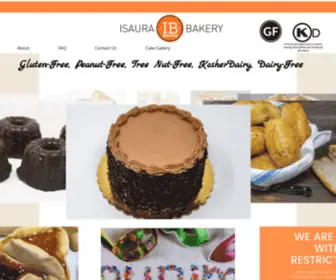 Ibglutenfree.com(Isaura Gluten Free Bakery in New Jersey) Screenshot