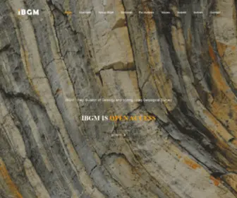 IBGM-Iq.org(IRAQI BULLETIN OF GEOLOGY AND MINING) Screenshot