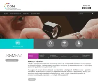 IBGM.com.br(Home) Screenshot