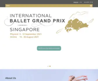 Ibgpsingapore.com(Ballet Competition Singapore) Screenshot