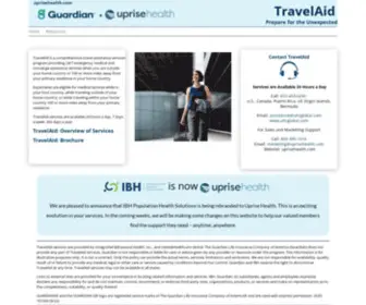 Ibhtravelaid.com(Travel Aid) Screenshot