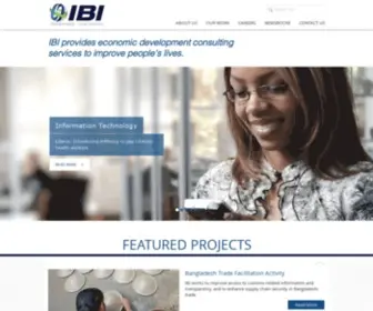 Ibi-Usa.com(IBI International) Screenshot