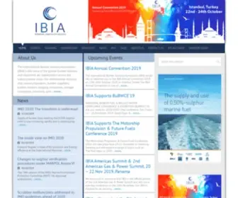 Ibia.net(International Bunker Industry Association) Screenshot