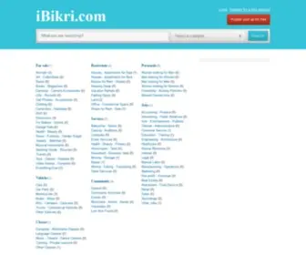 Ibikri.com(Geo Classified Ads CMS) Screenshot