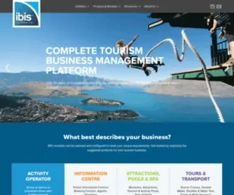 Ibis.co.nz(Tourism Business Management Platform) Screenshot