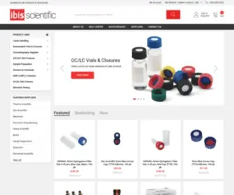 Ibisscientific.com(Laboratory Consumables and Analytical Lab Supplies) Screenshot