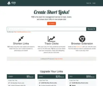 Ibit.ly(T.LY is the World's Shortest Free URL Shortener tool) Screenshot