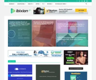 Ibixion.com(Technology News) Screenshot