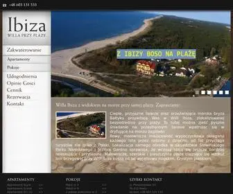 Ibiza-Rowy.pl(Willa Ibiza) Screenshot